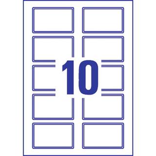 Avery-Zweckform Namens-Etiketten mit Rand  