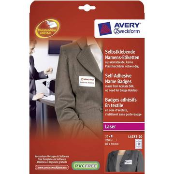 Namens-Etiketten mit Rand