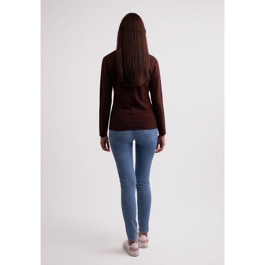 CASH-MERE.CH Kaschmir Rundhals Pullover  