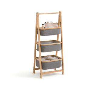 SO'HOME Etagère en bambou avec 3 paniers  