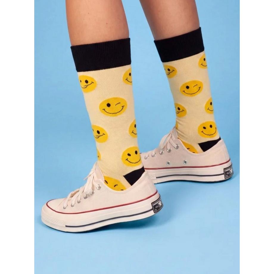 DillySocks Chaussettes Visage Souriant  