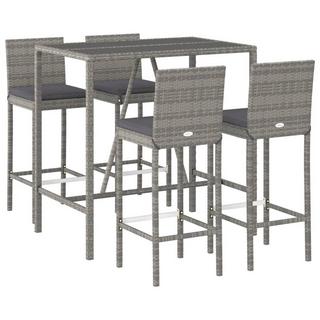 VidaXL Gartenbar set poly-rattan  