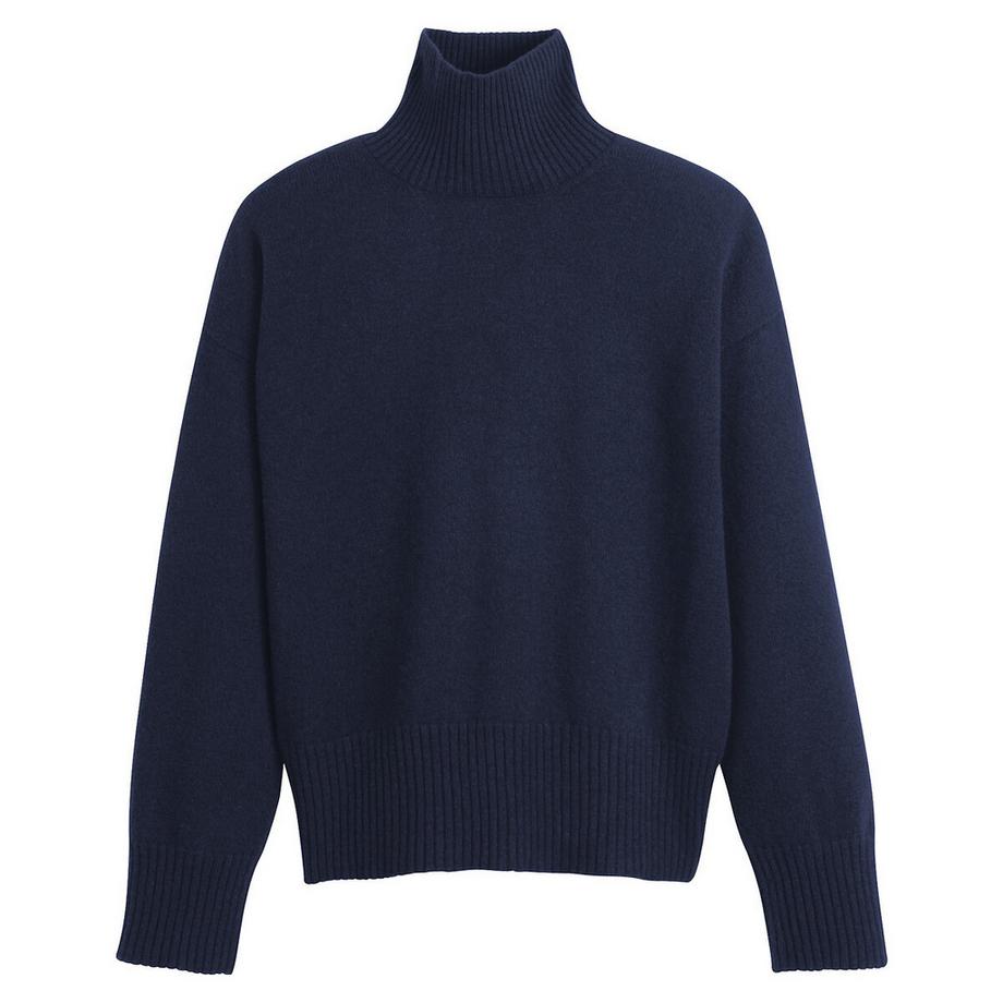 La Redoute Collections Maglione dolcevita in lana cashmere  