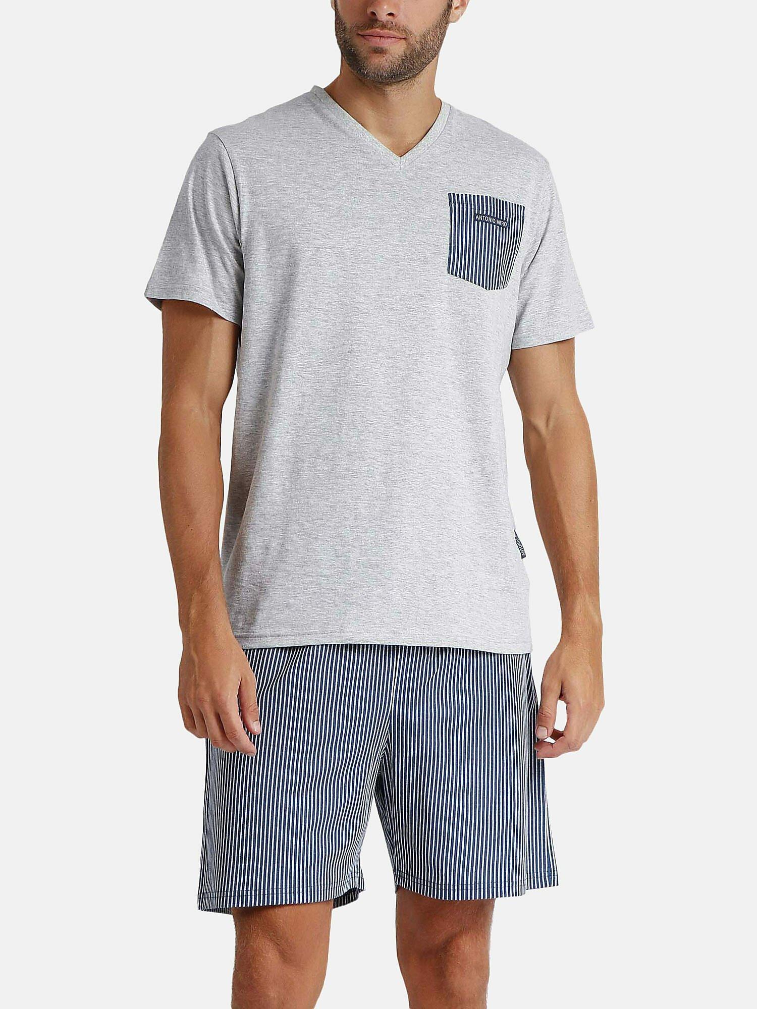 Admas  Pyjama Shorts T-Shirt Travel Antonio Miro 