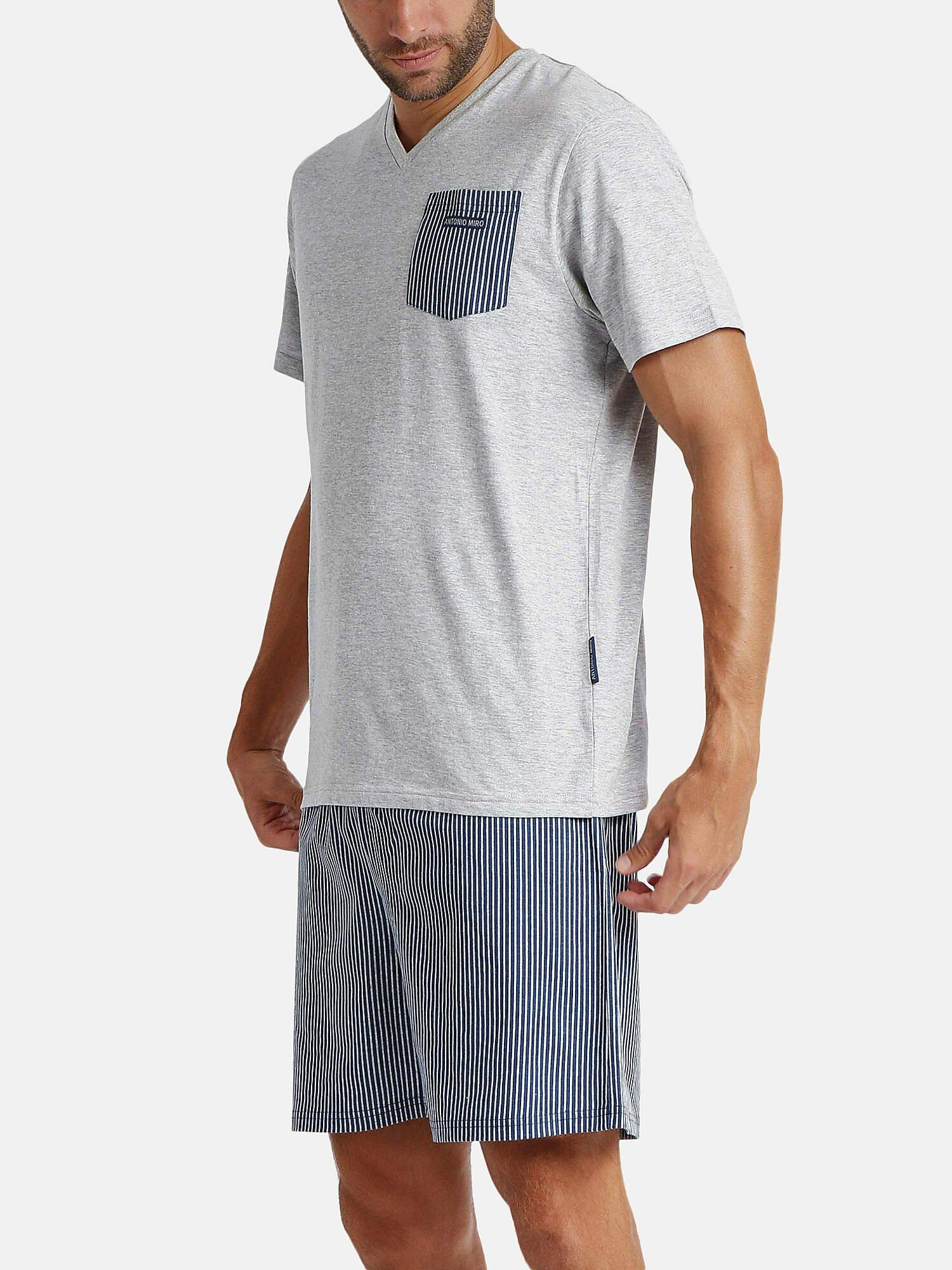 Admas  Pyjama Shorts T-Shirt Travel Antonio Miro 