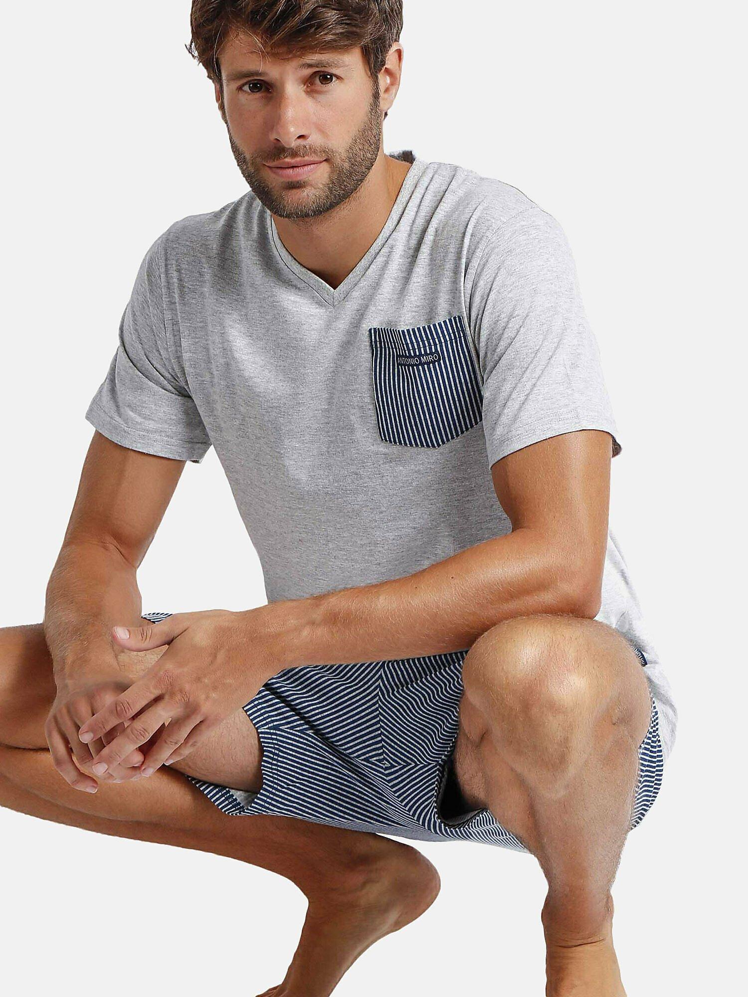 Admas  Pyjama Shorts T-Shirt Travel Antonio Miro 