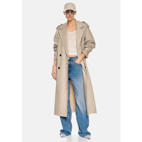 RICANO  Trench-coat da donna Clarissa, cappotto lungo al polpaccio 