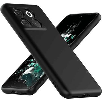 Case de silicium OnePlus 10T - noir