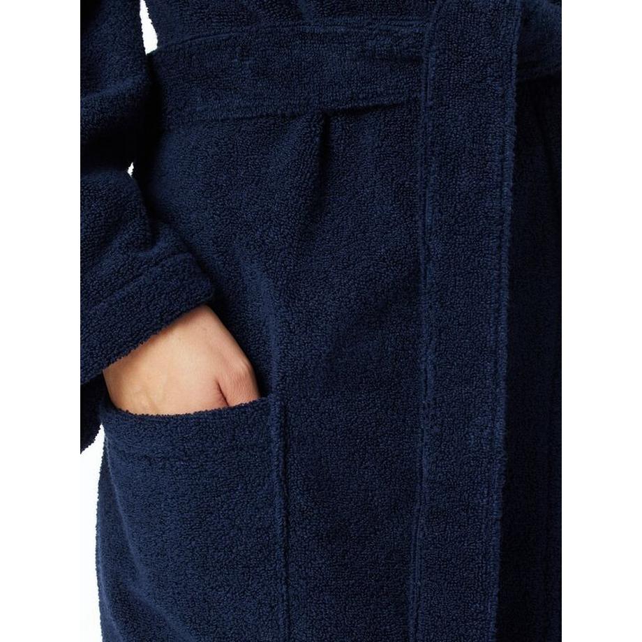 Schiesser Essentials Kapuzenbademantel  