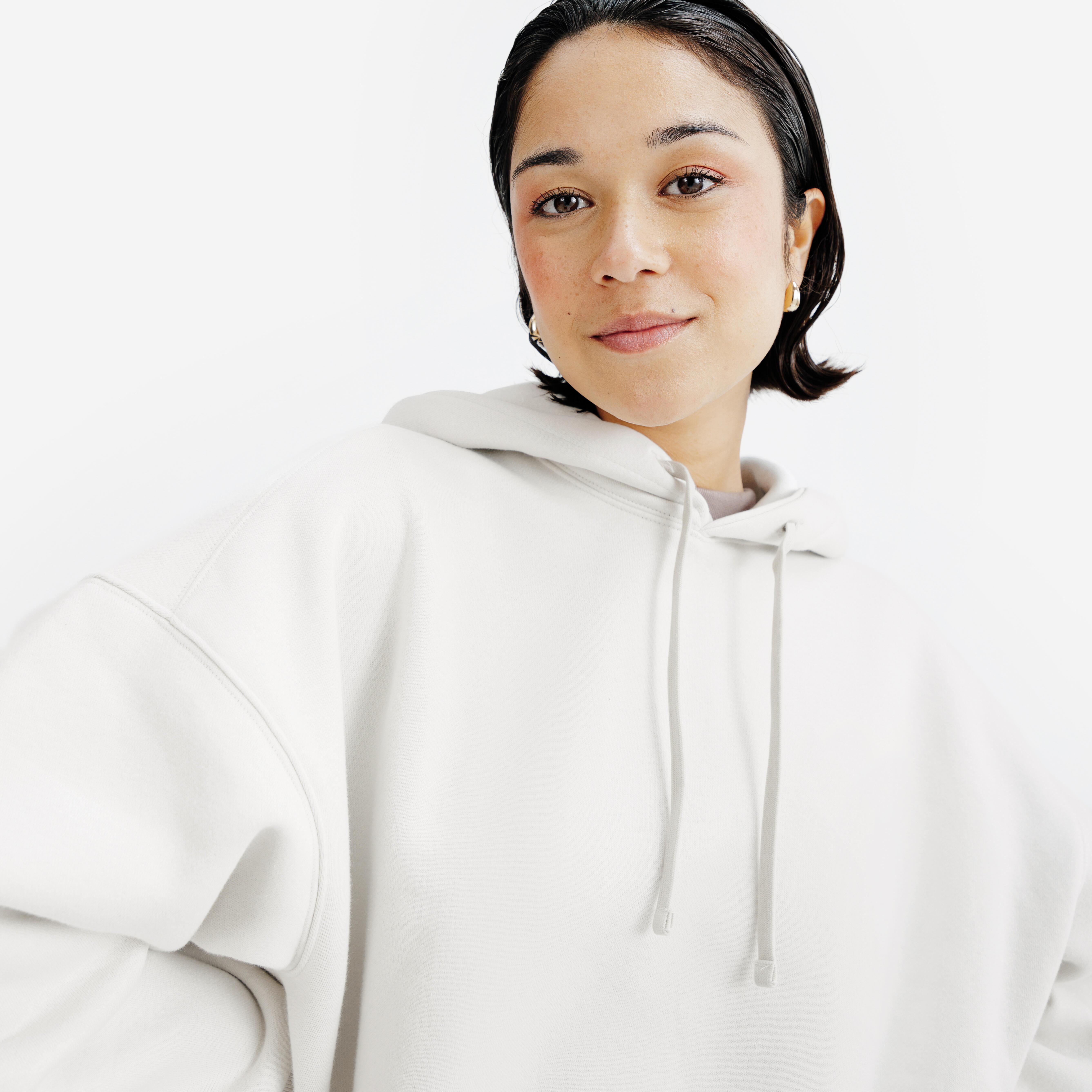 DECATHLON  Sweatshirt  mit Kapuze Baumwolle 