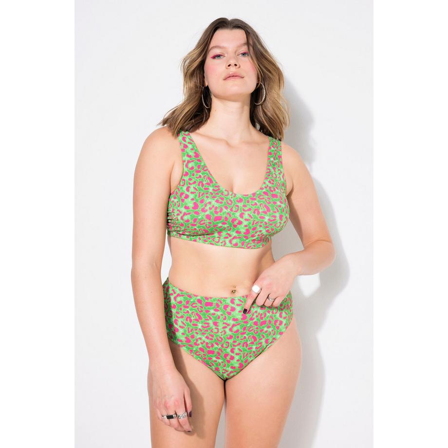 Studio Untold Leopardenmuster Softcup Bikini Top  