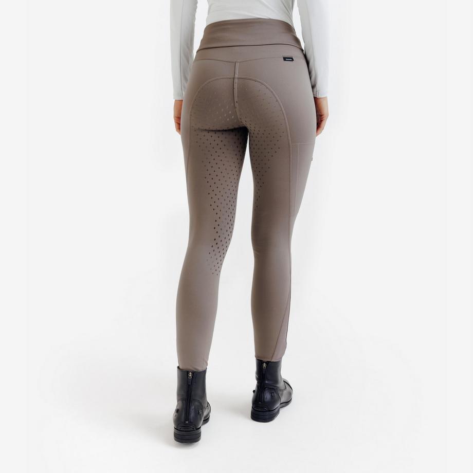 FOUGANZA  Reitleggings Full Grip  - 500 