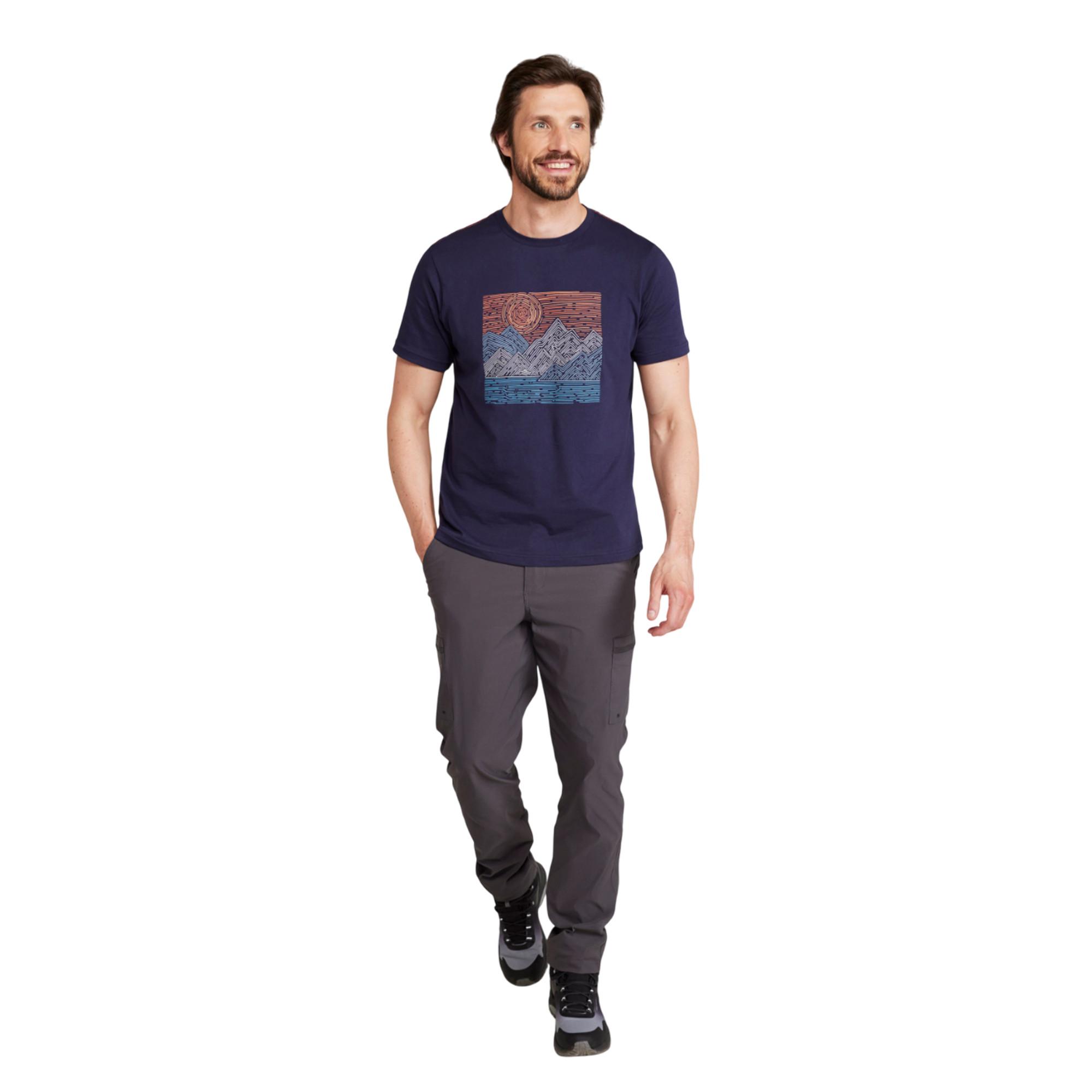 Mountain Warehouse T-Shirt mit Sonnen- und Flutwellen-Print  