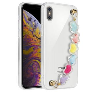 Cadorabo  Hülle für Apple iPhone XS MAX mit Handgelenk Kette 