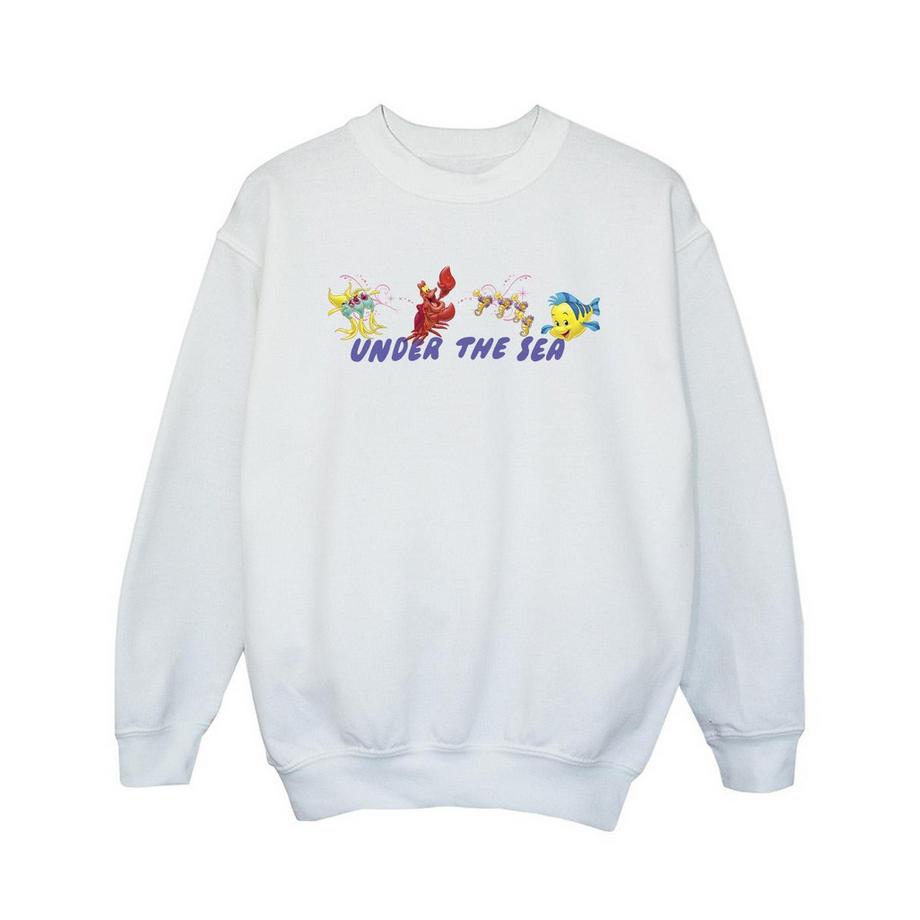 Disney  The Little Mermaid Under The Sea Sweatshirt 