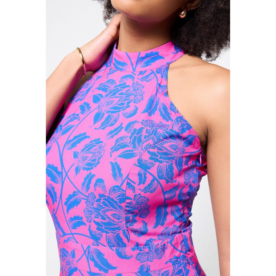 Joe Browns Maxikleid Print Neckholder Design  