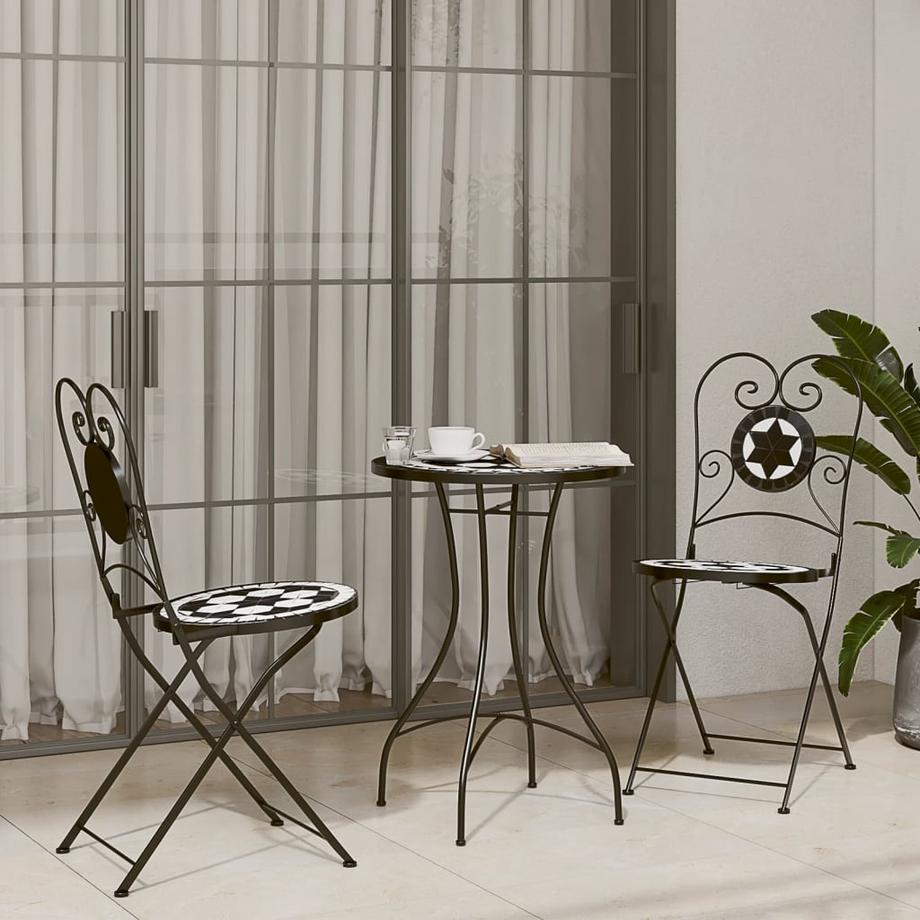 VidaXL Mosaik bistro set keramik  