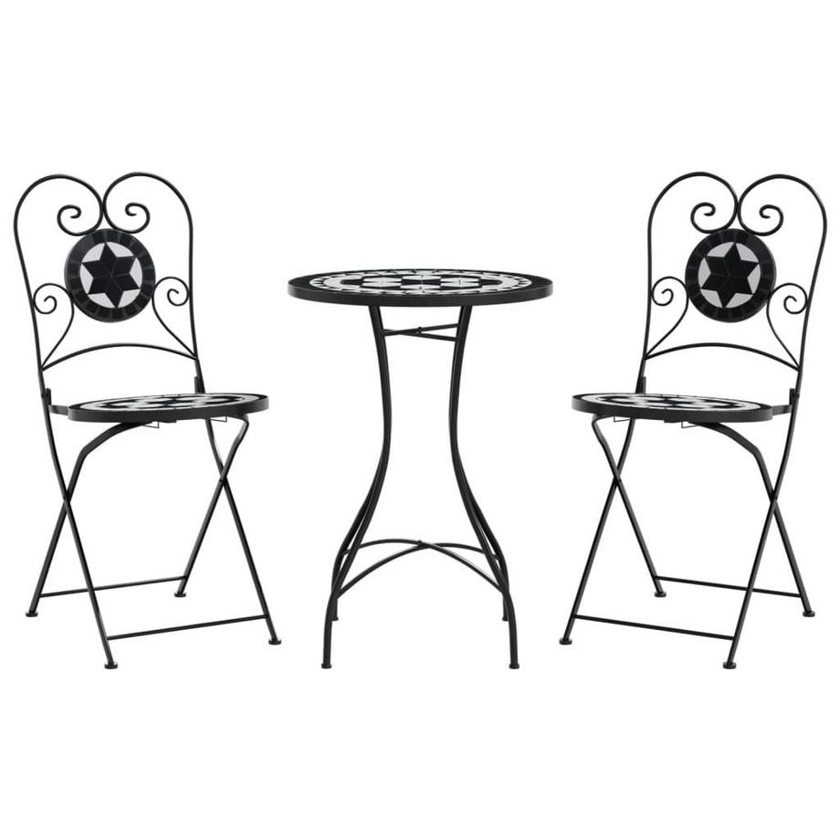 VidaXL Mosaik bistro set keramik  