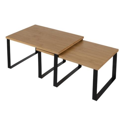 Ruhhy Etagère de cuisine en bambou - 2 pcs Ruhhy 25661  