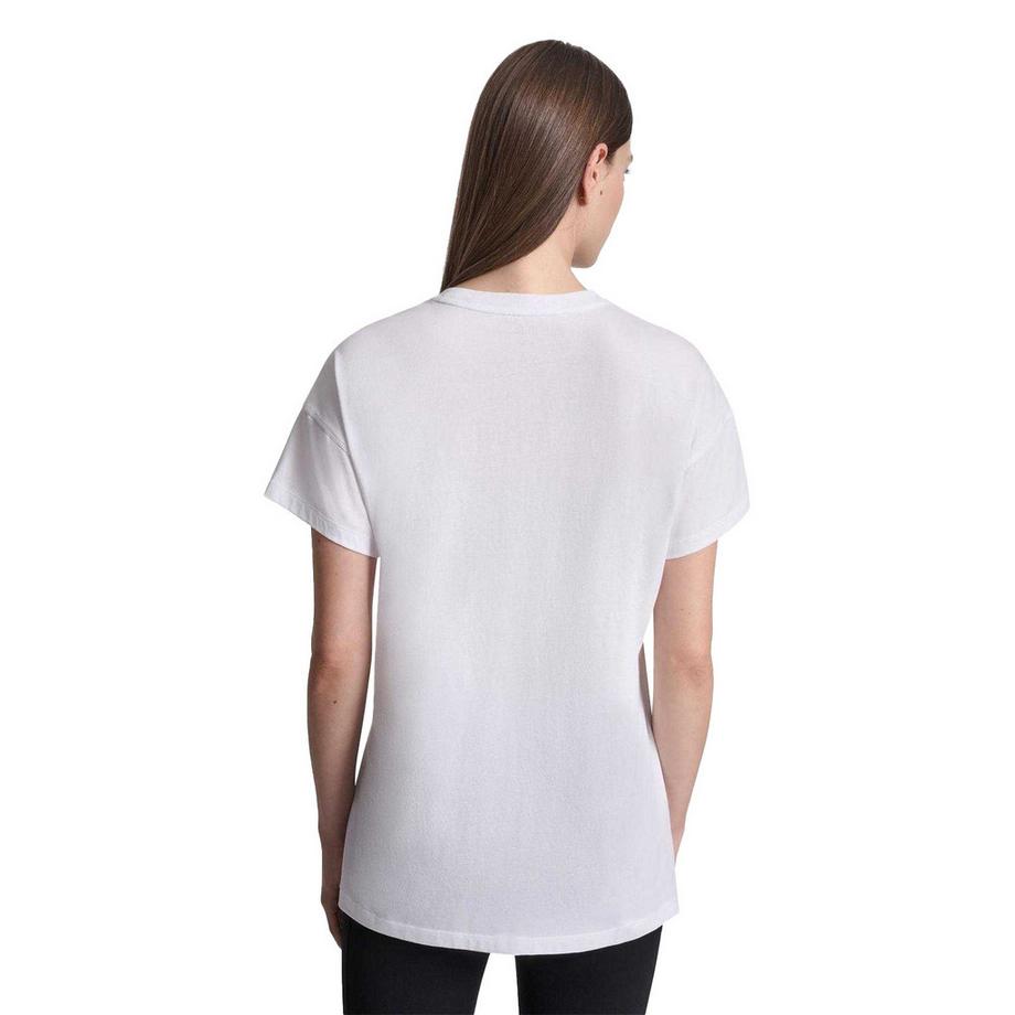 DKNY  1989 Maglietta Regolare Luccichio 