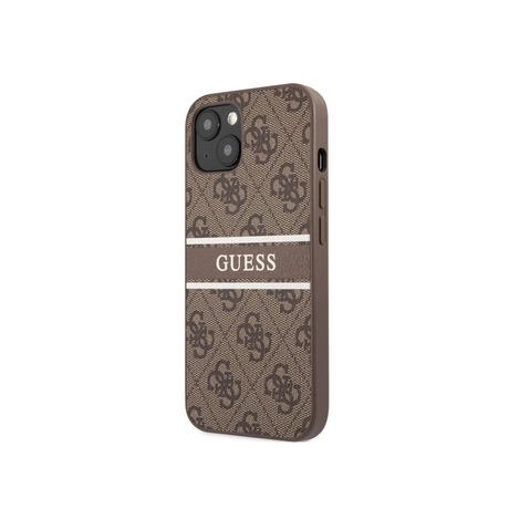 GUESS  Coque pour iPhone 13 PU 4G Stripe 