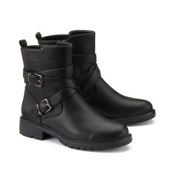 Boots im Bikerstil