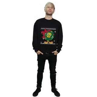 LOONEY TUNES  Tweety Pie Christmas Fair Isle Sweatshirt 