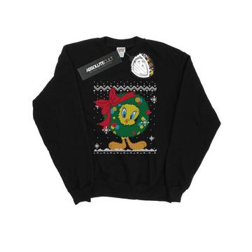 Tweety Pie Christmas Fair Isle Sweatshirt