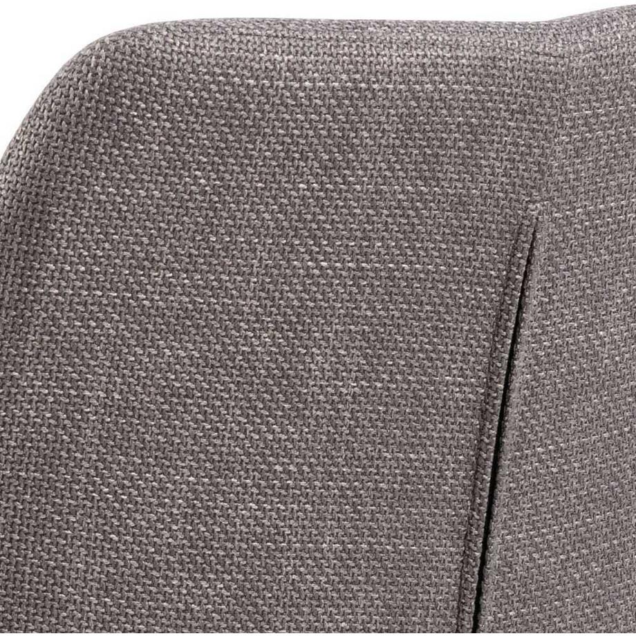 mutoni Sedia da pranzo Lachlan grigio-marrone (1 pezzo)  