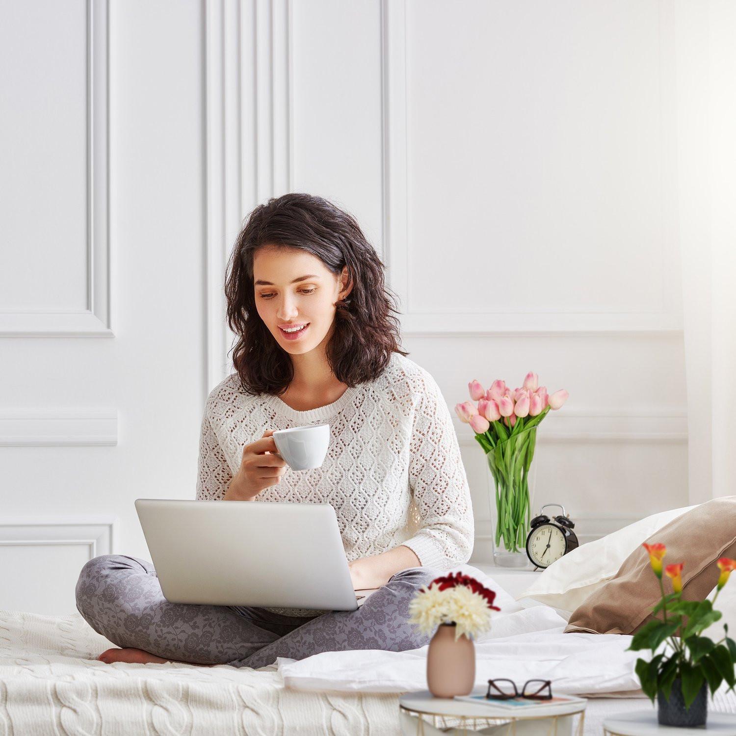 Northix Set di 3 tavoli a cestino  