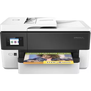 OfficeJet Pro 7720 Wide Format All-in-One-Drucker, Farbe, Drucker für Kleine Büros, Drucken, Kopieren, Scannen, Faxen, Automatische Dokumentenzuführung für 35 Blatt; USB-Druck über Vorderseite; Beidseitiger Druck
