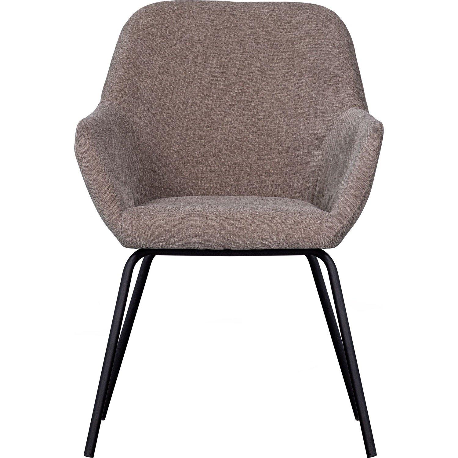 mutoni Fauteuil Vos Chenille taupe  