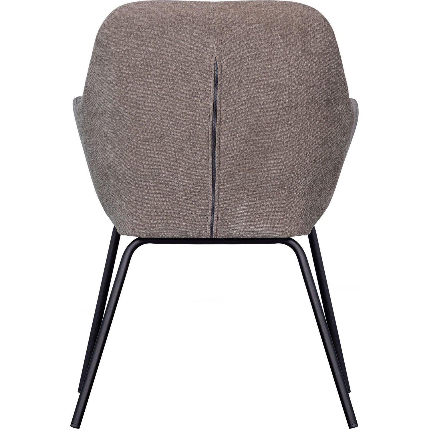 mutoni Fauteuil Vos Chenille taupe  