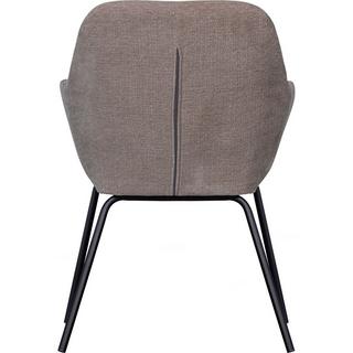 mutoni Fauteuil Vos Chenille taupe  