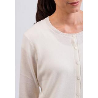 CASH-MERE.CH Kaschmir Rundhals Cardigan  