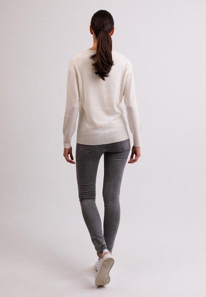 CASH-MERE.CH Kaschmir Rundhals Cardigan  