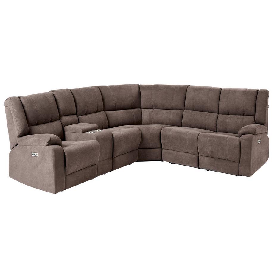 Beliani Ecksofa aus Stoff  ROKKE  