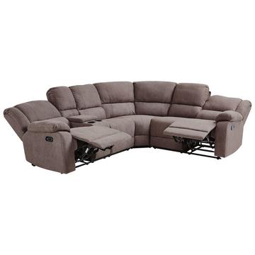 Canapé d'angle en Polyester Moderne ROKKE