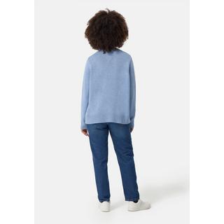 CASH-MERE.CH  Seide Kaschmir Oversize Style V-Ausschnitt Pullover 