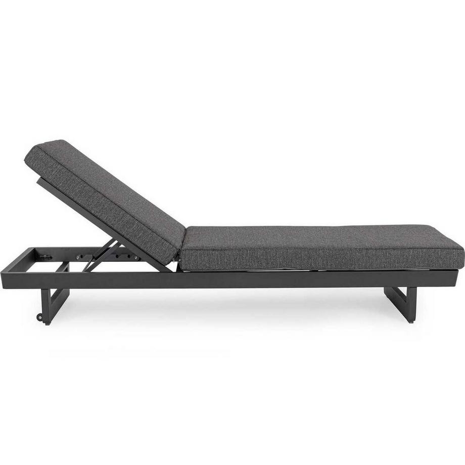 mutoni Garten Einzeliegestuhl Infinity anthrazit  