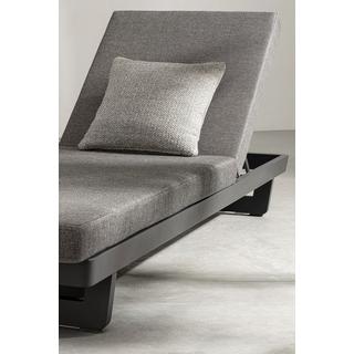 mutoni Garten Einzeliegestuhl Infinity anthrazit  