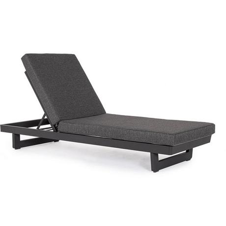 mutoni Jardin Chaise à bascule individuelle Infinity anthracite  