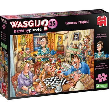 Puzzle Wasgij Destiny 25 Games Night (1000Teile)
