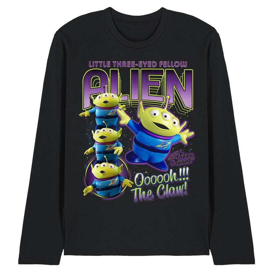 T-ShirtManches Longues Motif Extraterrestres Motiftyle Hommage The Claw