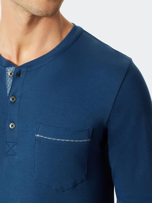 Schiesser Fashion Langer Pyjama  