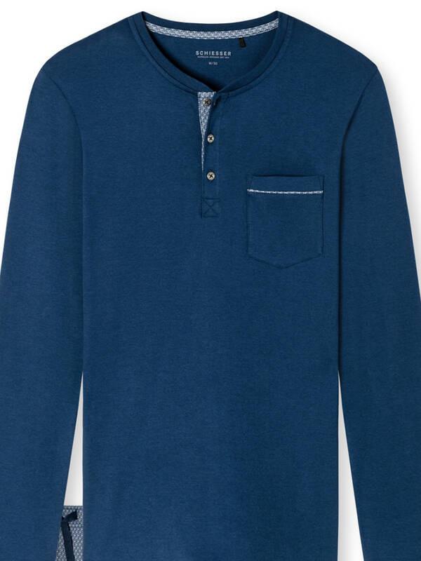 Schiesser Fashion Langer Pyjama  