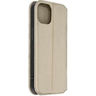 Avizar  Custodia folio per iPhone 15 Plus oro 