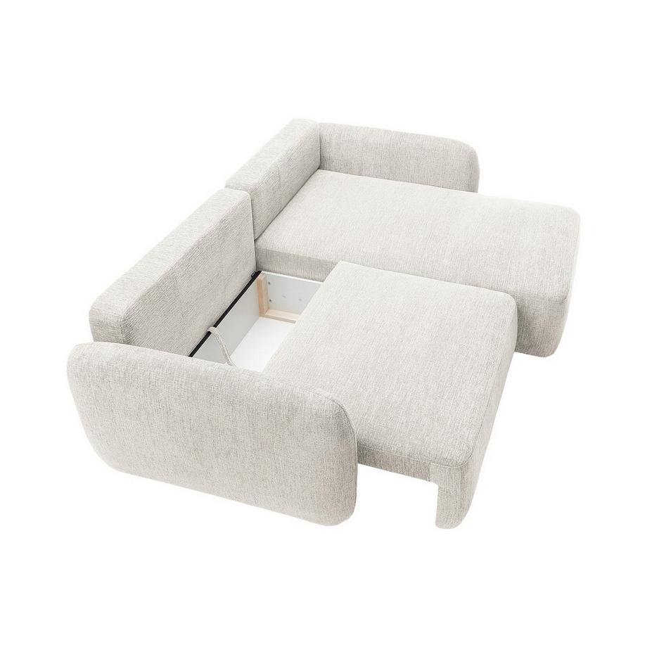 Vente-unique Schlafsofa 4 Personen PLUFATI  