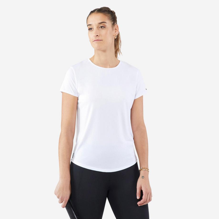 Tennis T-Shirt Rundhals Dehnbar Polyester