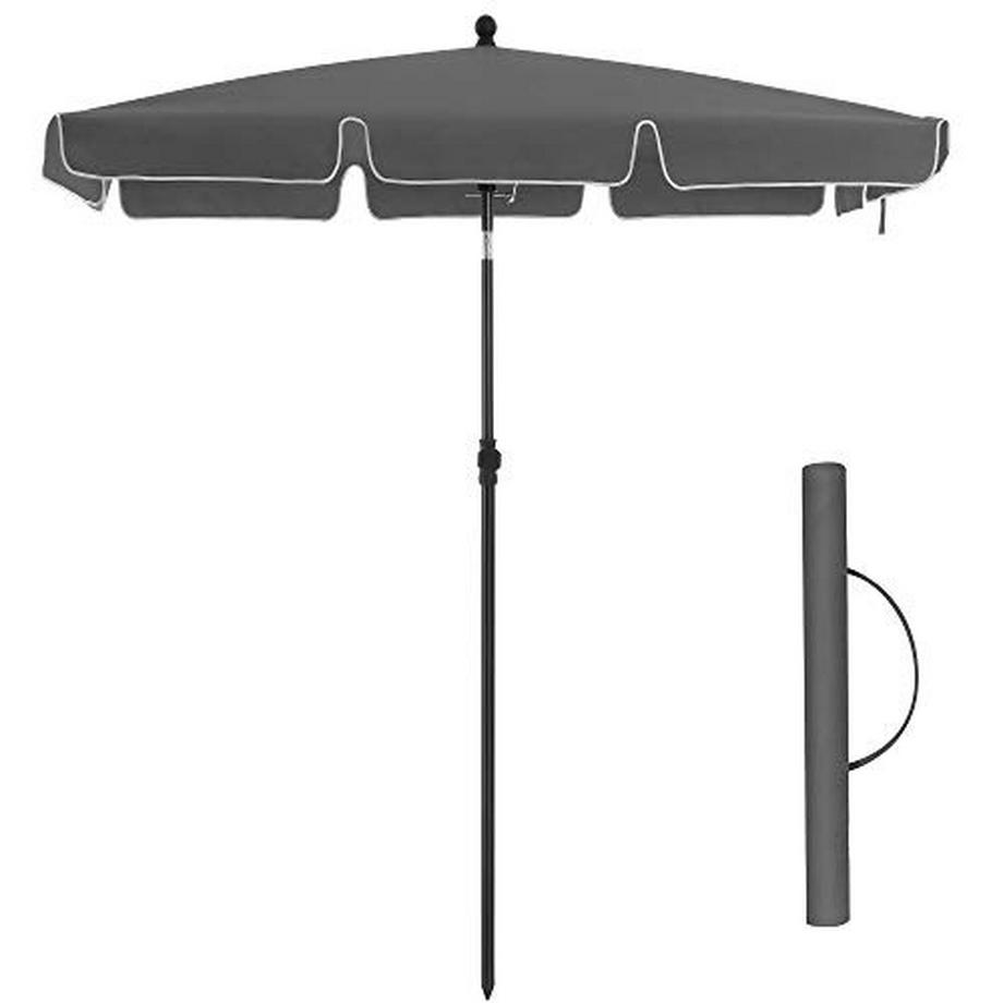 Parasol de balcon rectangulaire avec protection solaire UPF 50+